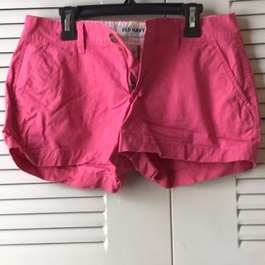 Old navy size zero pink shorts